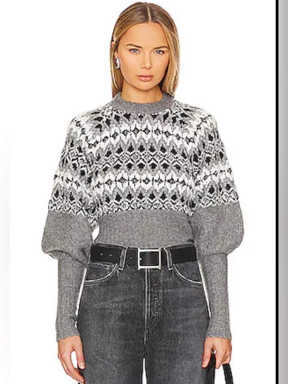 L’ Academie Niara Fairisle Sweater